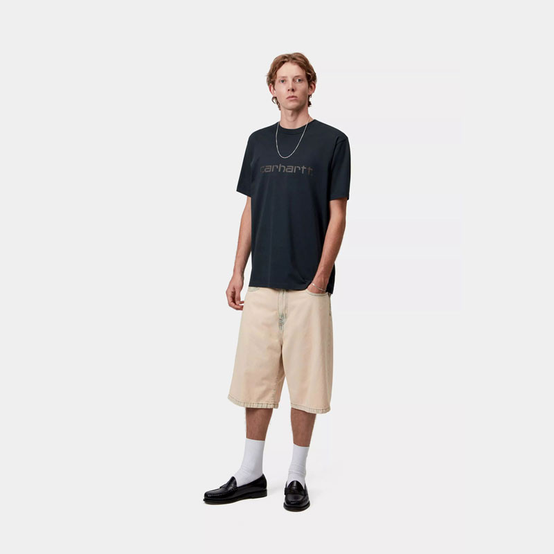 Camiseta Carhartt WIP: SS Script T Shirt (Deep Night Palisander)