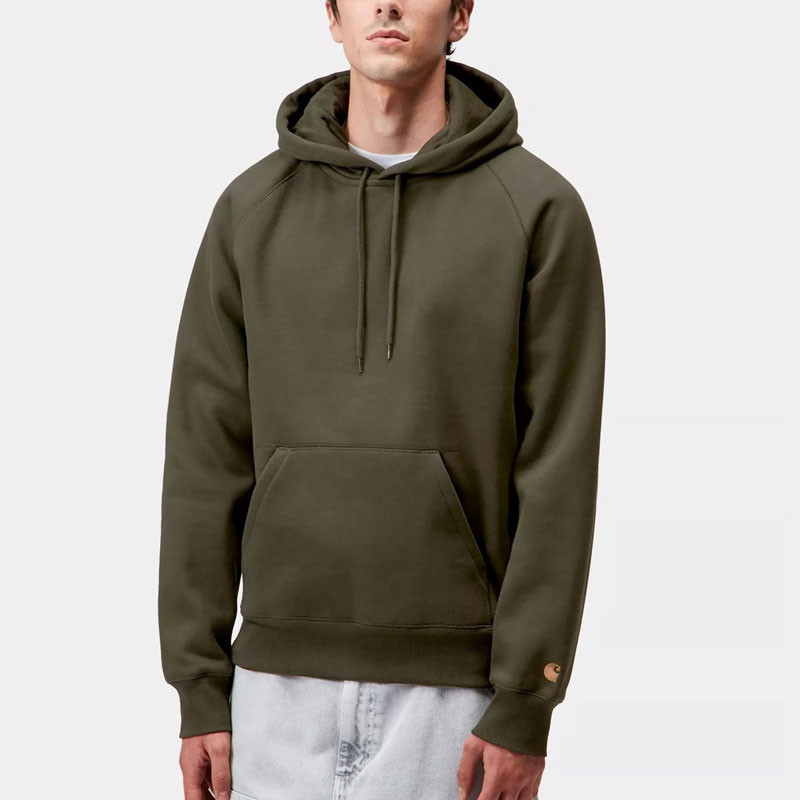 Sudadera Carhartt WIP: Hooded Chase Sweat (Olive Gold)