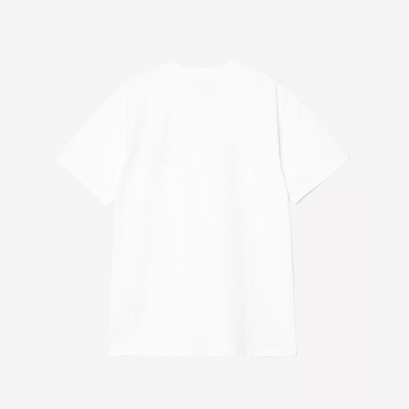 Camiseta Carhartt WIP: SS American Script T Shirt (White)