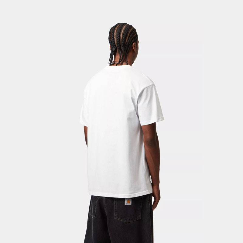Camiseta Carhartt WIP: SS Chase T Shirt (White Gold)