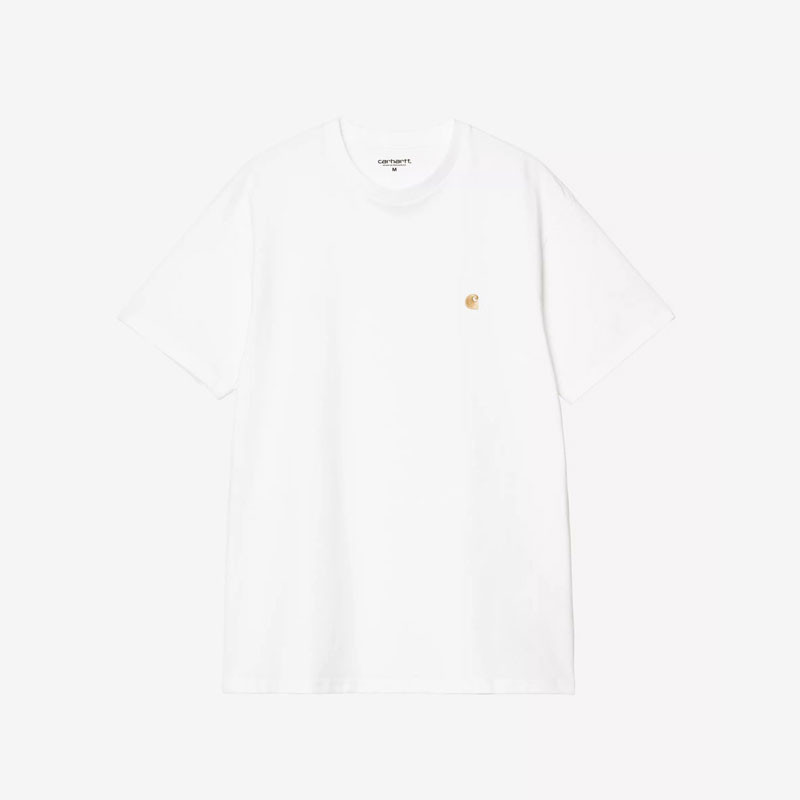 Camiseta Carhartt WIP: SS Chase T Shirt (White Gold)