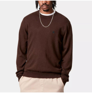 Jersey Carhartt WIP: Madison Sweater (Palisander Black)