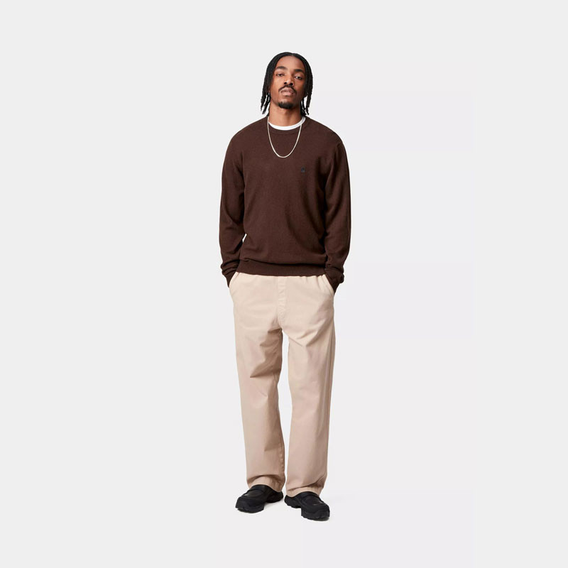 Jersey Carhartt WIP: Madison Sweater (Palisander Black)