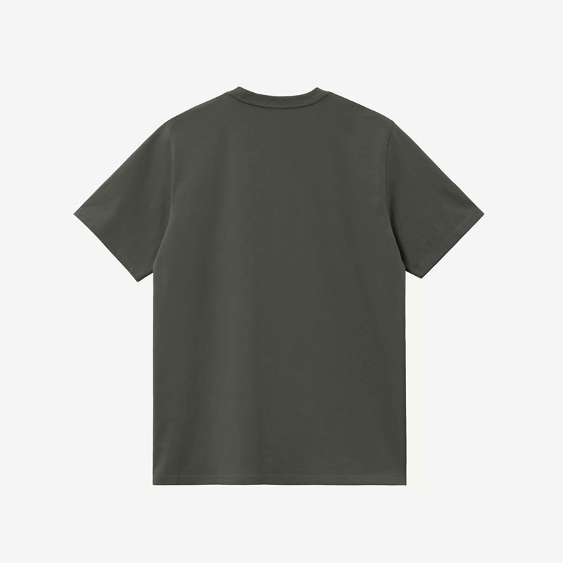 Camiseta Carhartt WIP: SS Script Embroidery T Shirt (Opuntia Wht)