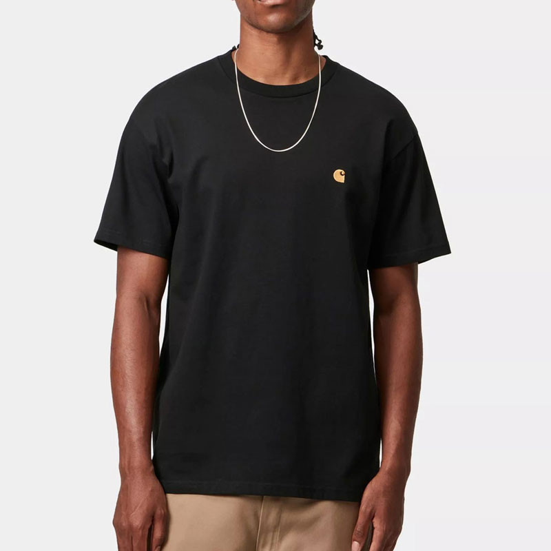 Camiseta Carhartt WIP: SS Chase T Shirt (Black Gold)