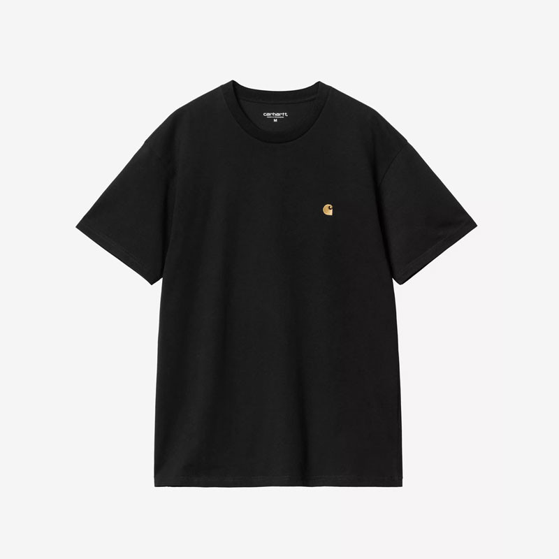 Camiseta Carhartt WIP: SS Chase T Shirt (Black Gold)