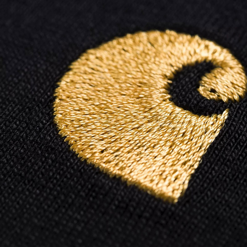 Camiseta Carhartt WIP: SS Chase T Shirt (Black Gold)