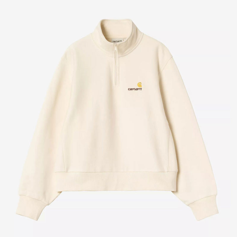 Sudadera Carhartt WIP: W American Scr High Neck Swt (Natural)
