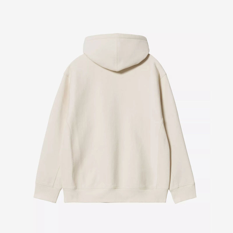 Sudadera Carhartt WIP: Hooded American Script Sweat (Natural)