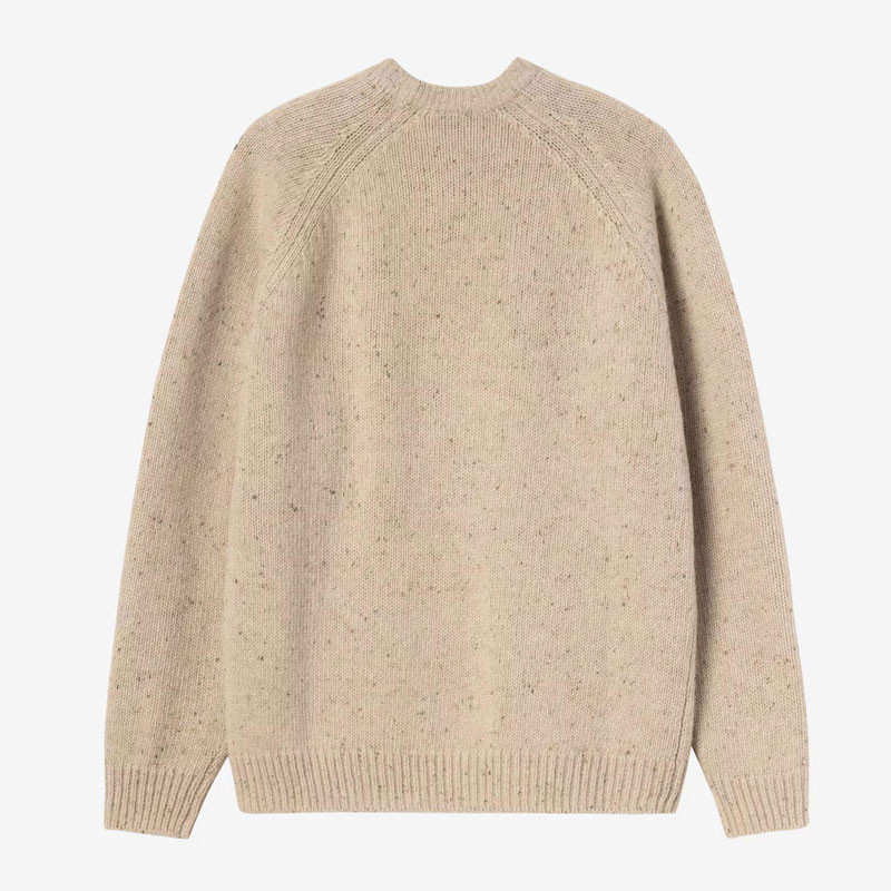 Jersey Carhartt WIP: Anglistic Sweater (Speckled Fleur de Sel)