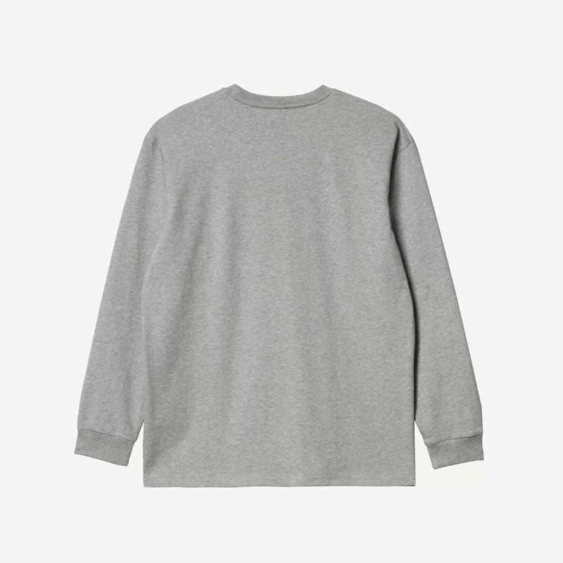 Camiseta Carhartt WIP: LS Chase T Shirt (Grey Heather Gold)