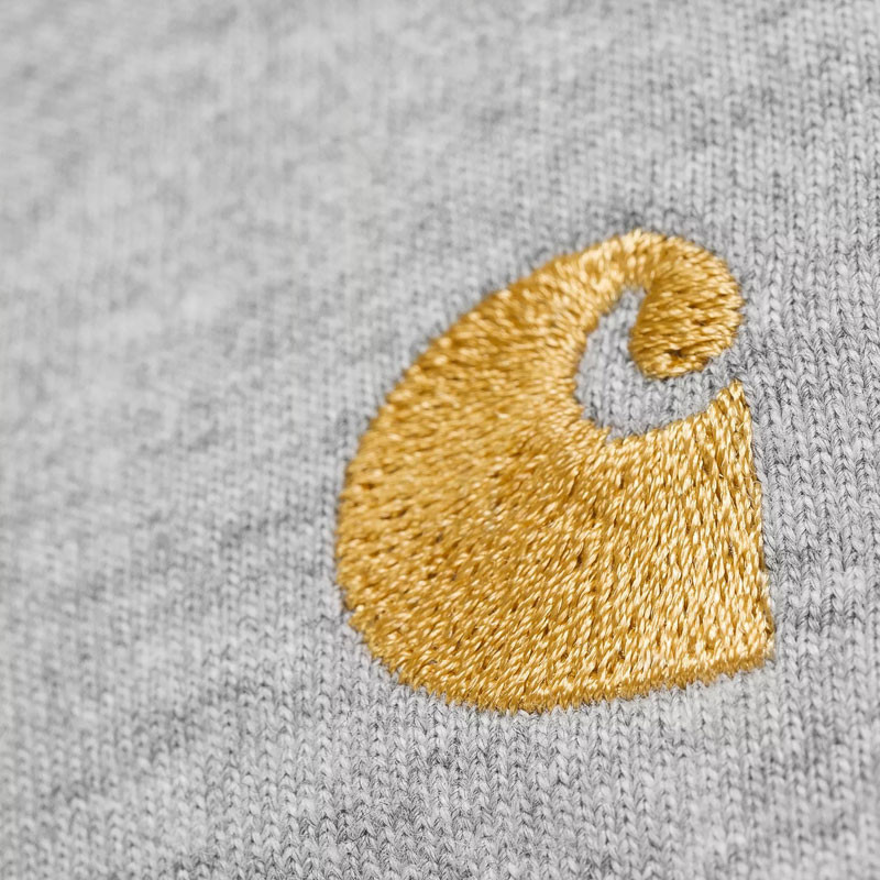 Camiseta Carhartt WIP: LS Chase T Shirt (Grey Heather Gold)