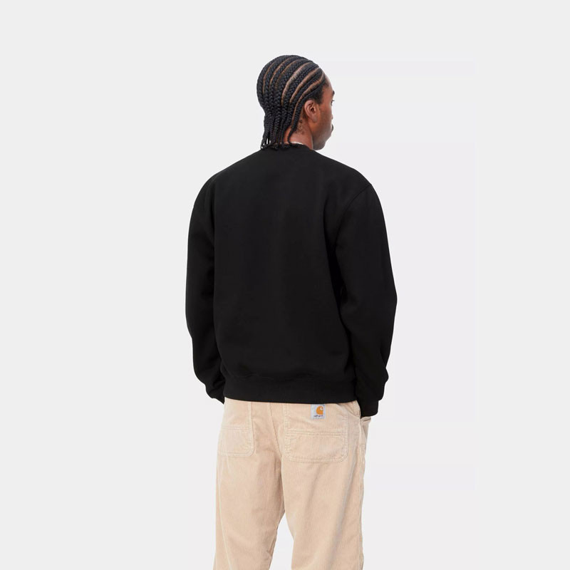 Sudadera Carhartt WIP: Carhartt Sweat (Black Black)