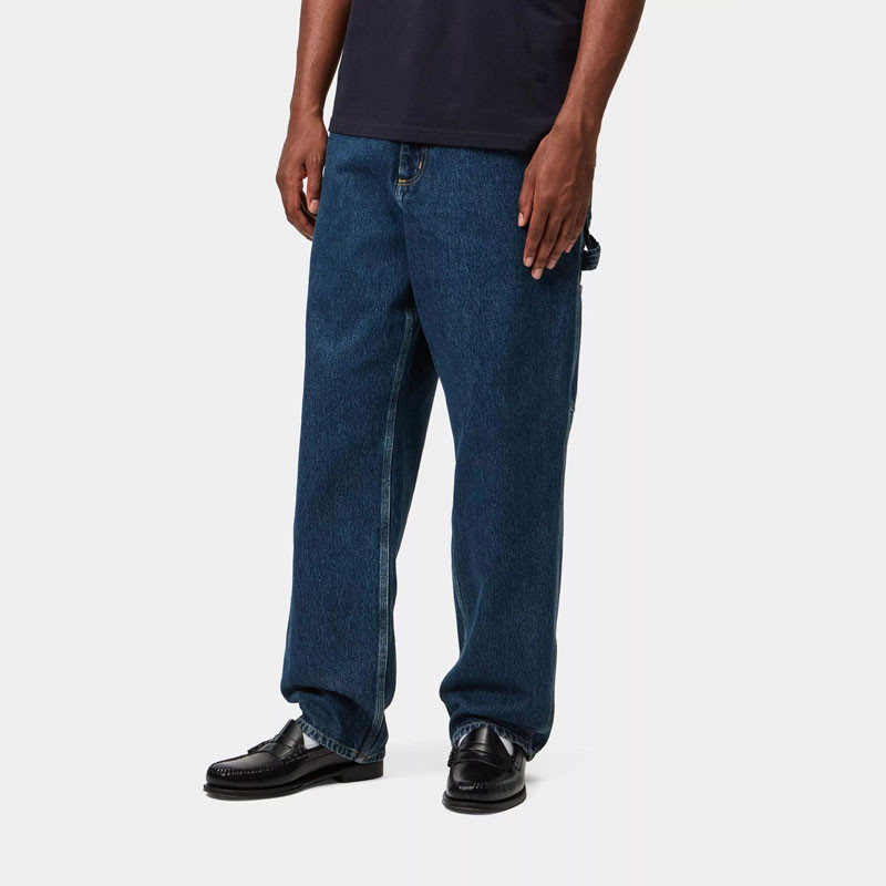 Pantalón Carhartt WIP: Single Knee Pant (Blue)