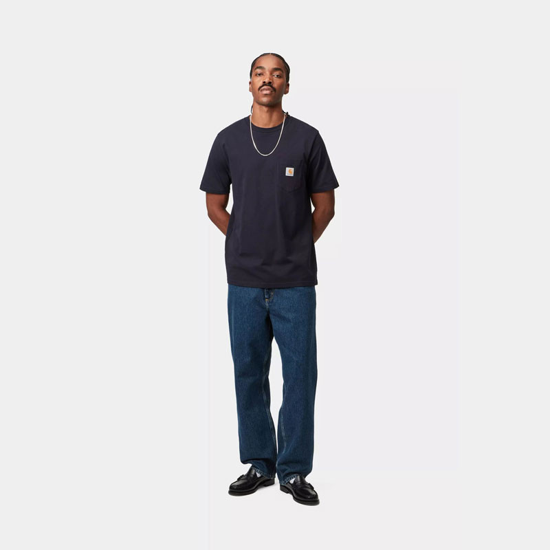 Pantalón Carhartt WIP: Single Knee Pant (Blue)