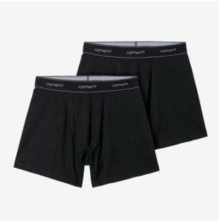 Boxer Carhartt WIP: Cotton Trunks (Black Black)