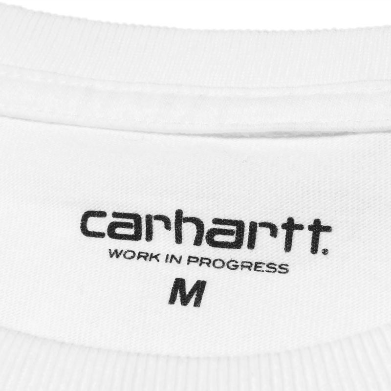 Camiseta Carhartt WIP: LS Chase T Shirt (White Gold)