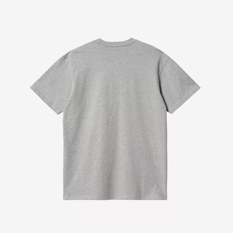 Camiseta Carhartt WIP: SS Chase T Shirt (Grey Heather Gold)