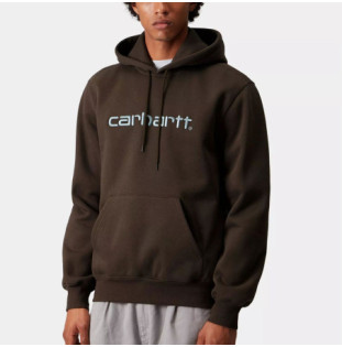 Sudadera Carhartt WIP: Hooded Carhartt Sweat (Vitola Citadel)