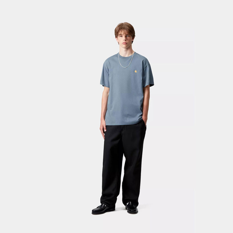 Camiseta Carhartt WIP: SS Chase T Shirt (Angelite Gold)