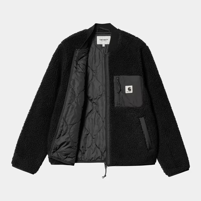 Chaqueta Carhartt WIP: W Janet Liner (Black Black)