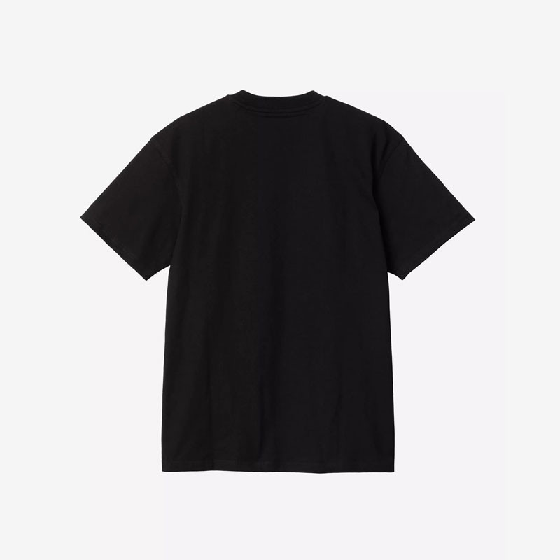 Camiseta Carhartt WIP: SS American Script T Shirt (Black)