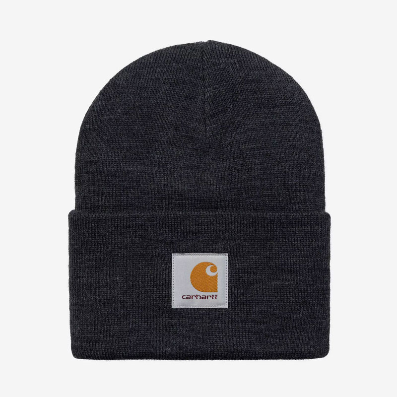 Gorro Carhartt WIP: Acrylic Watch Hat (Black Heather)