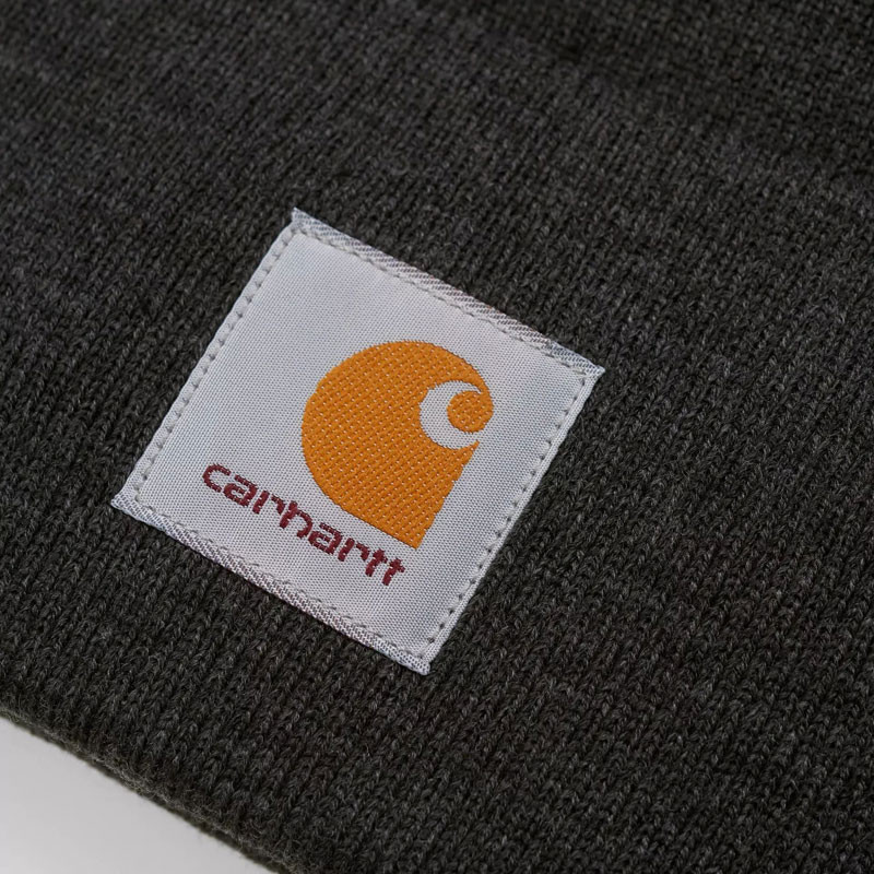 Gorro Carhartt WIP: Acrylic Watch Hat (Black Heather)