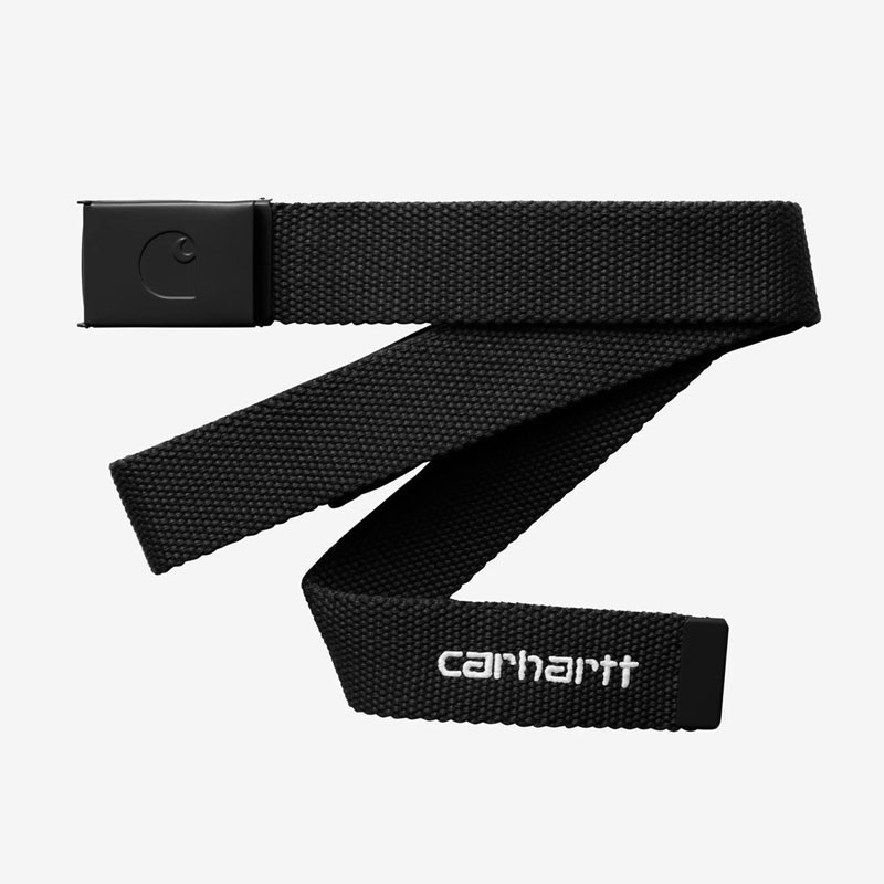 Cinturón Carhartt WIP: C Logo Belt Tonal (Black White)