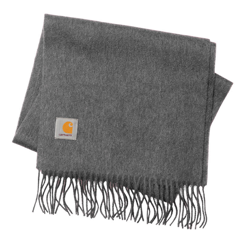 Bufanda Carhartt WIP: Clan Scarf (Dark Grey Heather)