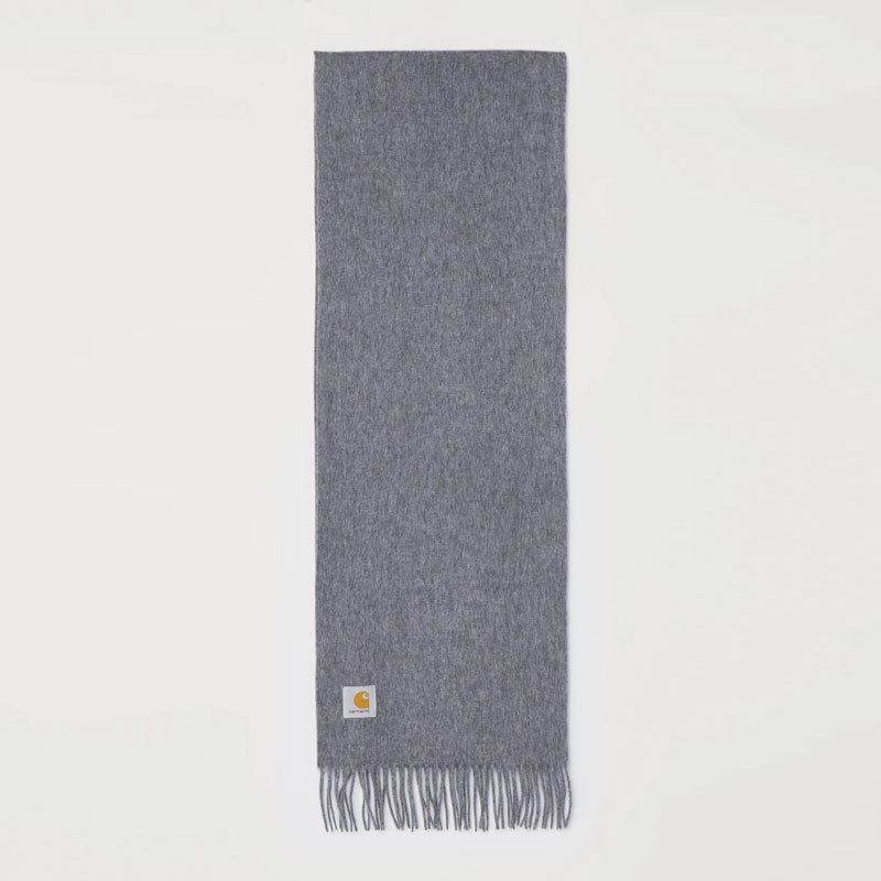 Bufanda Carhartt WIP: Clan Scarf (Dark Grey Heather)