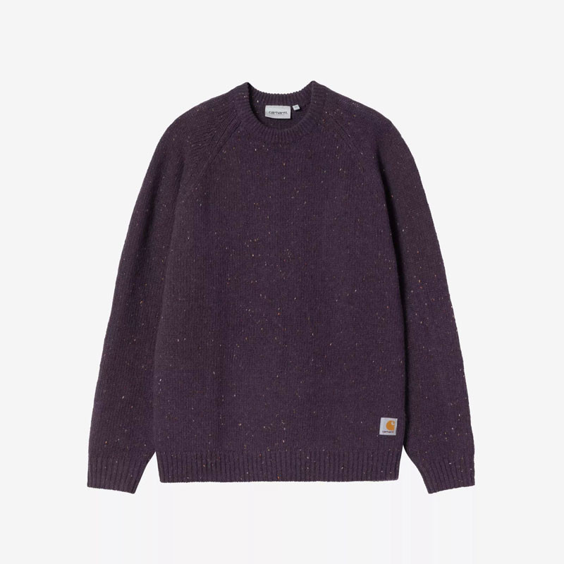 Jersey Carhartt WIP: Anglistic Sweater (Speckled Lakers)