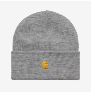 Gorro Carhartt WIP: Chase Beanie (Grey Heather Gold)