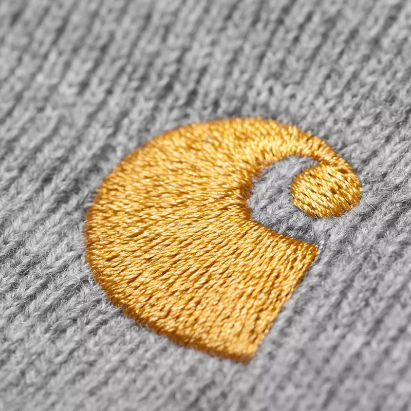 Gorro Carhartt WIP: Chase Beanie (Grey Heather Gold)