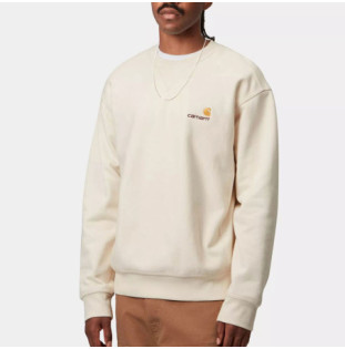 Sudadera Carhartt WIP: American Script Sweat (Natural)