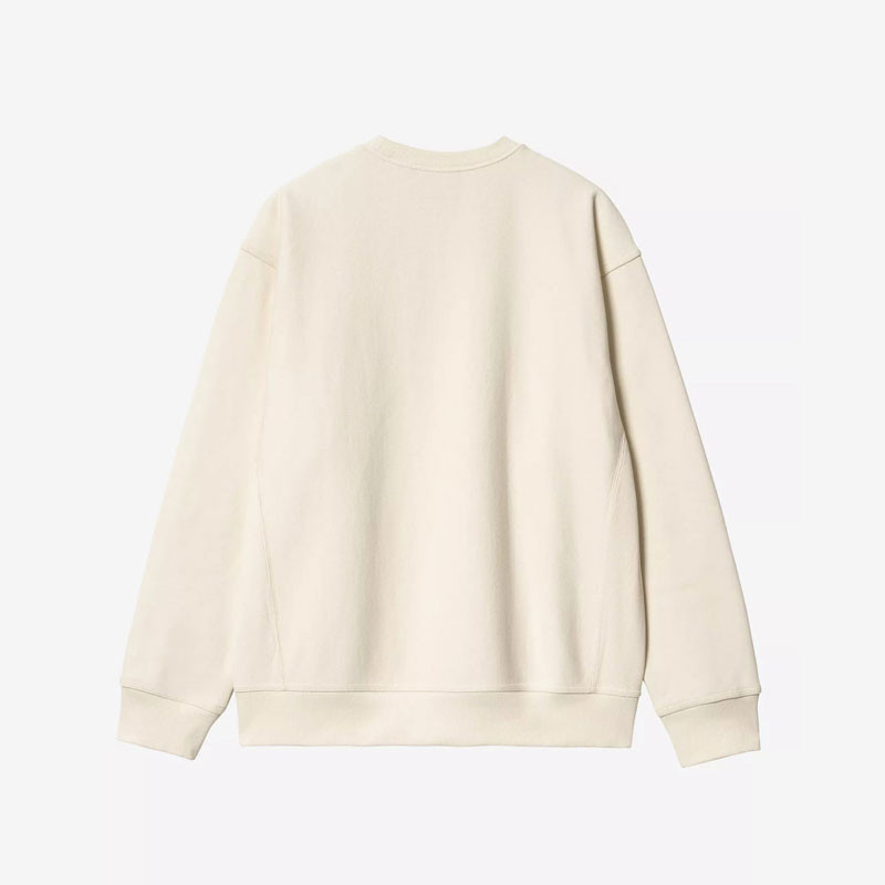 Sudadera Carhartt WIP: American Script Sweat (Natural)