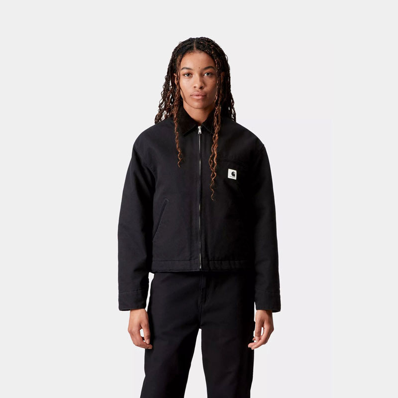 Chaqueta Carhartt WIP: W OG Detroit Jacket (Black Black)