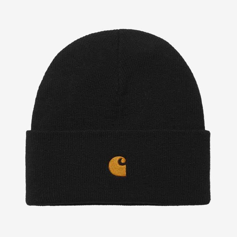 Gorro Carhartt WIP: Chase Beanie (Black Gold)