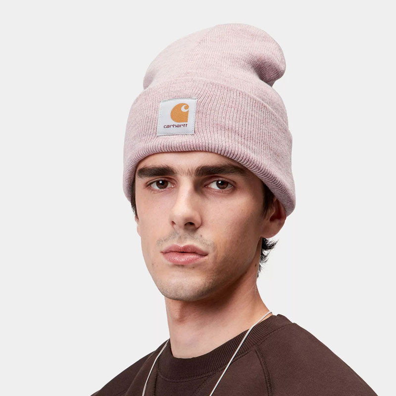 Gorro Carhartt WIP: Acrylic Watch Hat (Glassy Pink Heather)