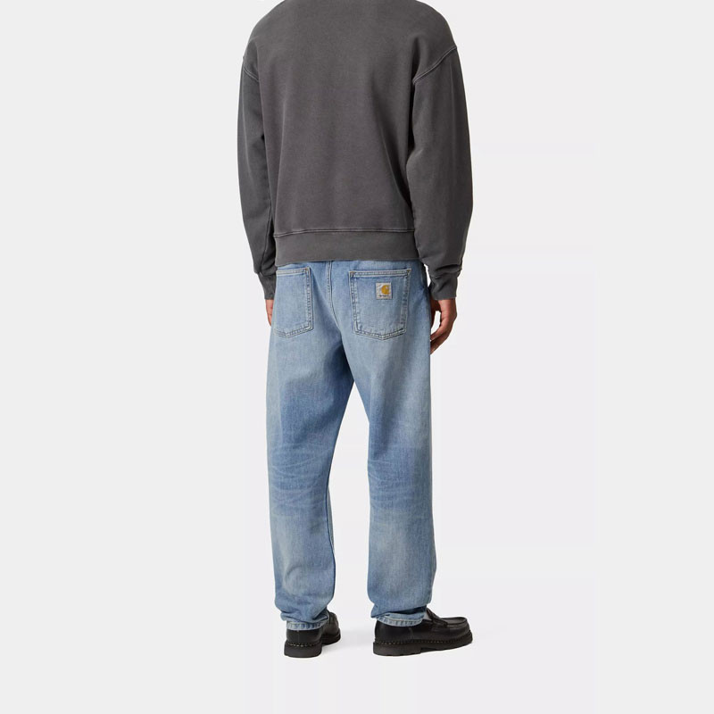 Pantalón Carhartt WIP: Newel Pant (Blue Light Used Wash)