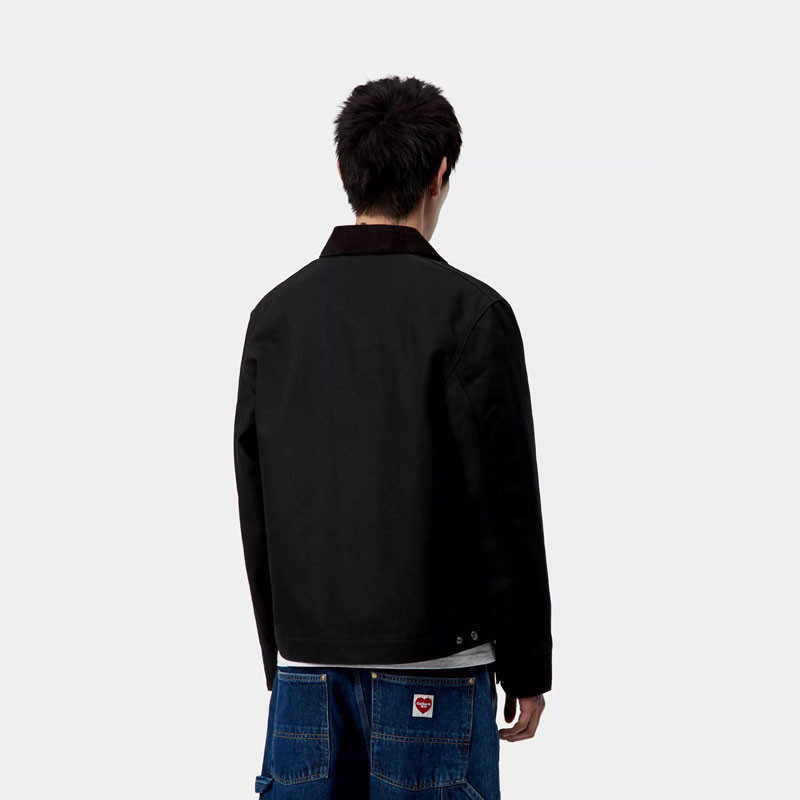 Chaqueta Carhartt WIP: Detroit Jacket (Black Black Rigid)