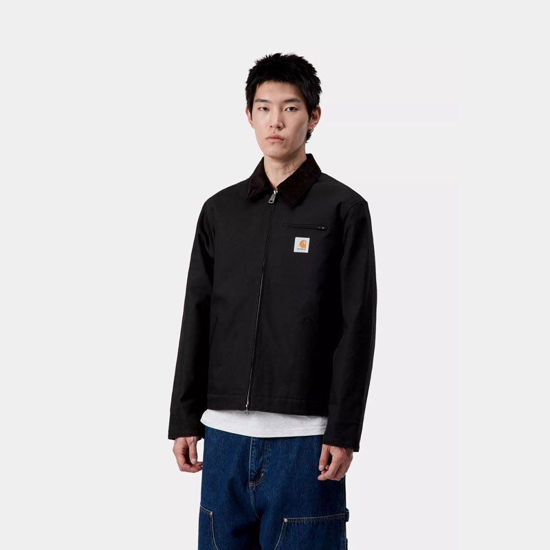 Chaqueta Carhartt WIP: Detroit Jacket (Black Black Rigid)