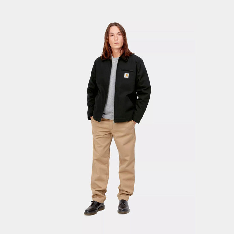 Chaqueta Carhartt WIP: Detroit Jacket (Black Black Rigid)