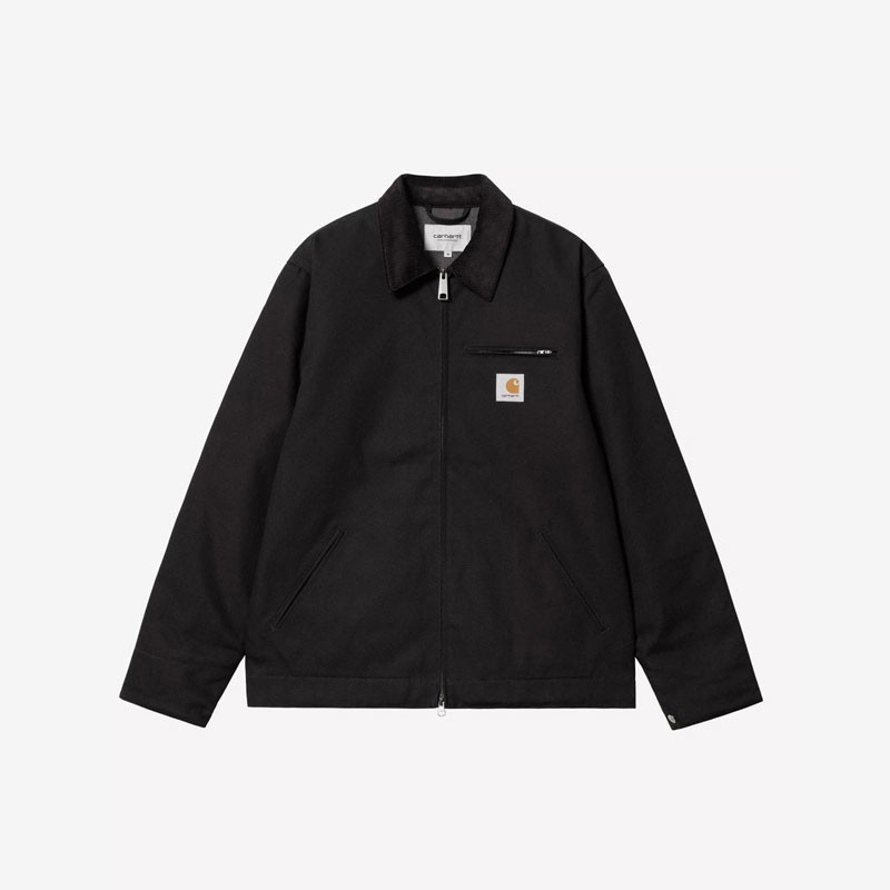 Chaqueta Carhartt WIP: Detroit Jacket (Black Black Rigid)