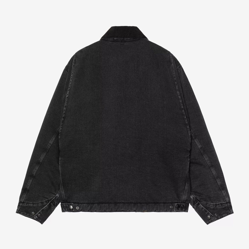 Chaqueta Carhartt WIP: OG Detroit Jacket (Black Black Stone Wsh)