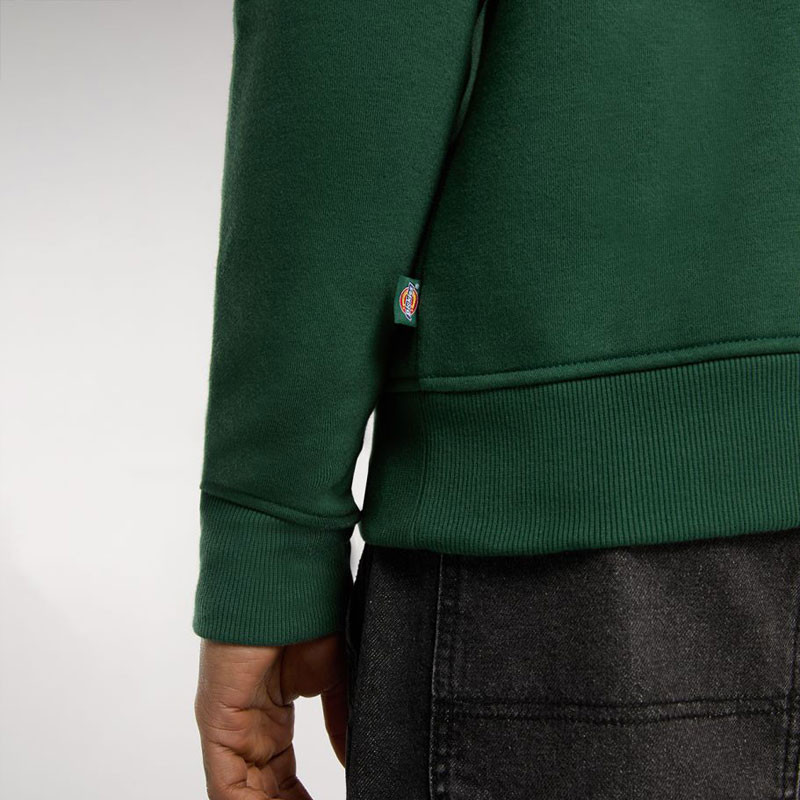 Sudadera Dickies: Oakport Quarter Zip (Pine Needle Green)
