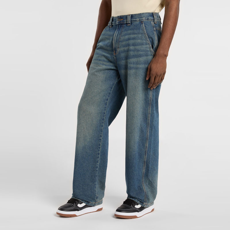 Pantalón Dickies: Stevensville Carpent Dnim (Khaki Tint Blu)