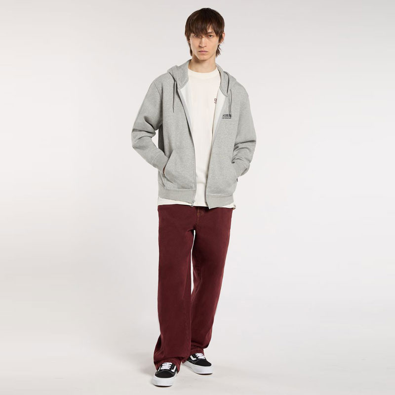 Sudadera Dickies: Bolivar Fz Hoodie (Grey Melange)