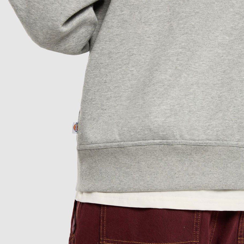 Sudadera Dickies: Bolivar Fz Hoodie (Grey Melange)