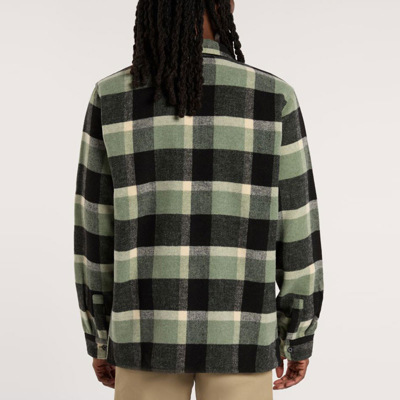 Camisa Dickies: Plaid Coaling LS Shirt (Sea Spray)